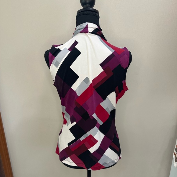 Calvin Klein Tank Top Geometric Design Small NWT - Picture 3 of 3